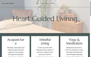 Heart Guided Living, LLC website