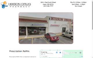 Hixson Drug website