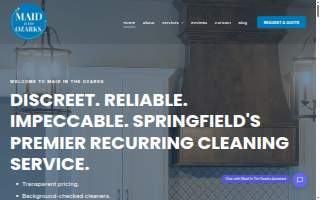Maid In The Ozarks website
