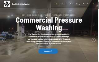 Pro Wash of the Ozarks website