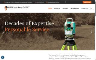Bowers Survey Co website