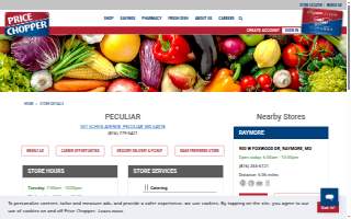 Cosentino's Price Chopper website