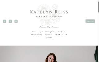 Katelyn Reiss Wedding Floristry website