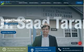 Raymore Family Dentistry of Peculiar website