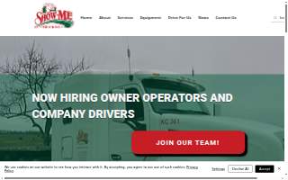 Show Me Trucking of Peculiar website