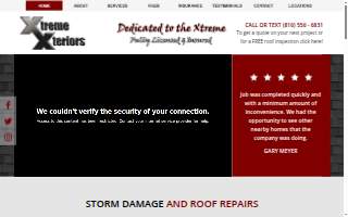 Xtreme Xteriors website