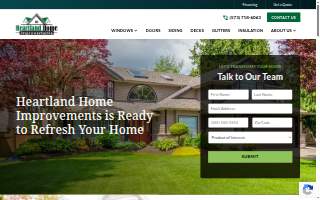 Heartland Home Improvements of SEMO website
