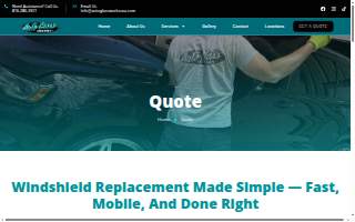 Auto Glass Works website