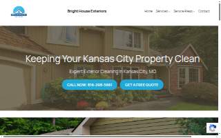 Bright House Exteriors website