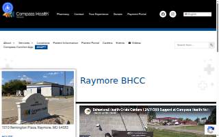Compass Health Network - Behavioral Health Crisis Center of Raymore website