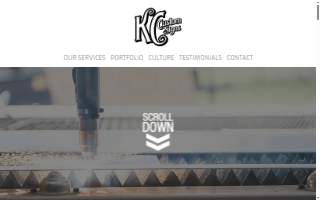 KC Custom Signs of Raymore website