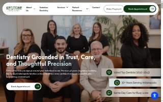 Keystone Dentistry website