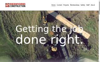 Redford Construction, Inc. website