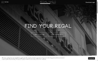 Regal Nails, Salon & Spa website