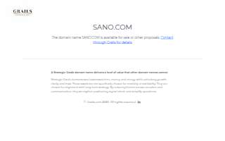 Sano website