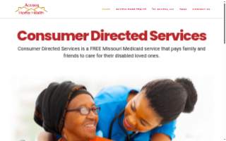 Access Home Health website