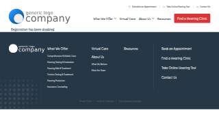 American Hearing Centers by AudioNova website