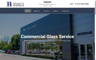 Brandt's Glass website