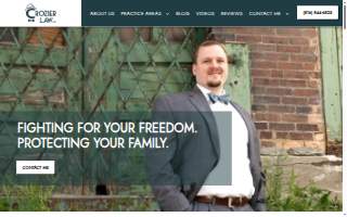 Crozier Law, LLC website