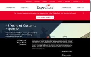 Expeditors Inc website