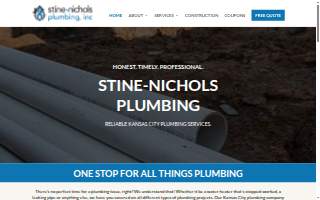 Stine-Nichols Plumbing Inc. website