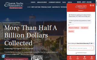 Aaron Sachs & Associates, P.C., LLC website