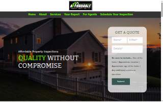 Affordable Property Inspections of Nixa website