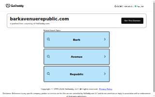 Bark Avenue Republic LLC website