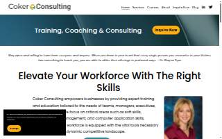 Coker Consulting, LLC website