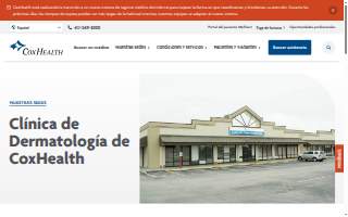 CoxHealth Skin Care Clinic website
