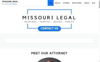 Missouri Legal: Criminal Defense Attorney in Springfield Missouri website