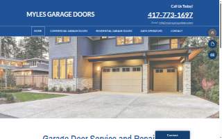 Myles Garage Doors LLC website