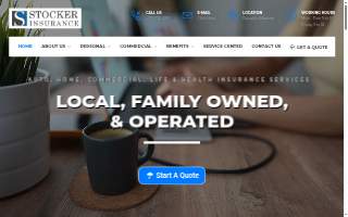 Stocker Insurance Services website