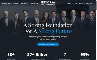 Strong Law, P.C. of Republic website