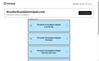 Thrasher Foundation Repair of Republic website