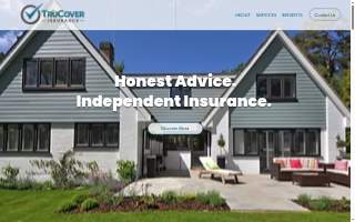 TruCover Insurance - Brandon Self website