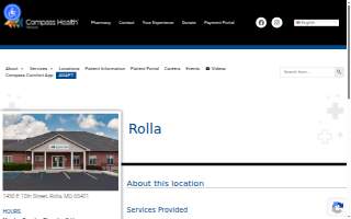 Compass Health Network of Rolla website