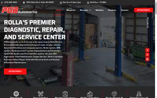 PGB Autoworks - Auto Repair Shop in Rolla MO website