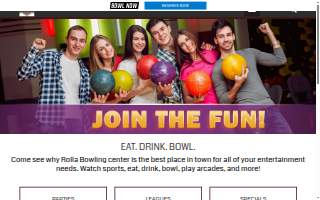 Rolla Bowling Center website