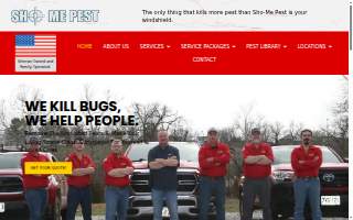 Sho-Me Pest, LLC of Rolla website