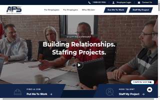 APS Solutions website