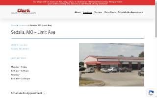 Clark Warehouse Tire & Auto of Sedalia website