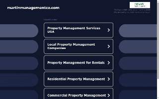 Martin Management Co. website