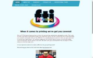 FTI Printing website