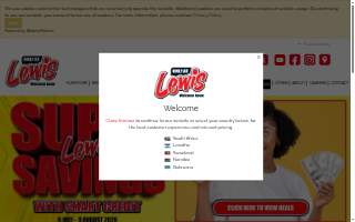 Lewis Furniture & Appliance Co website