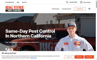 Pest N Peace Pest Control website
