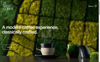 23 West Coffee website