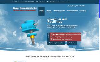Advance Transmissions website