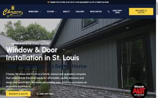 Chaney Windows And Doors of Spanish Lake website