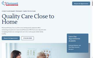 Florissant Primary Care website